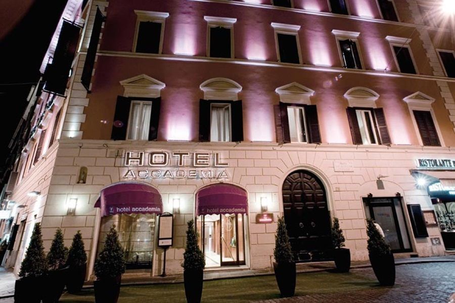 Hotel Accademia Róma Kültér fotó